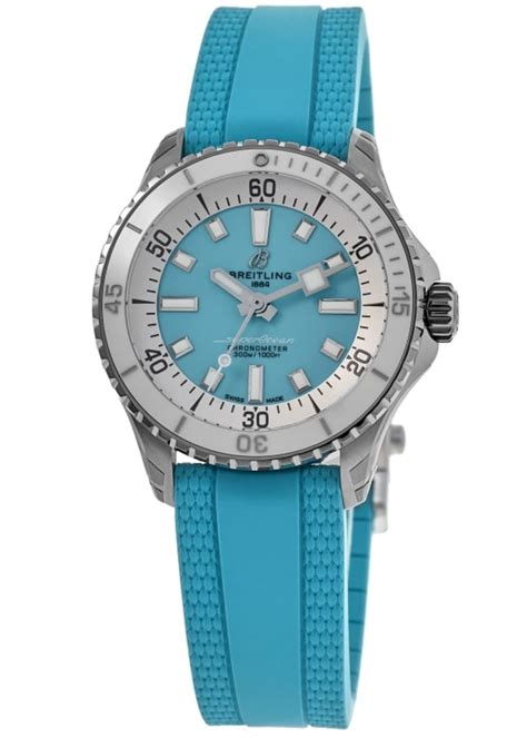 breitling superocean automatic 36 watch|breitling superocean 36 turquoise.